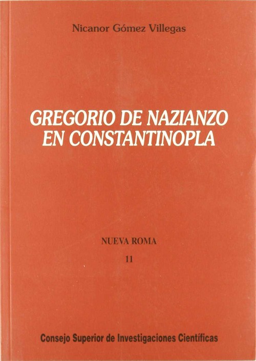 GREGORIO DE NAZIANZO EN CONSTANTINOPLA
