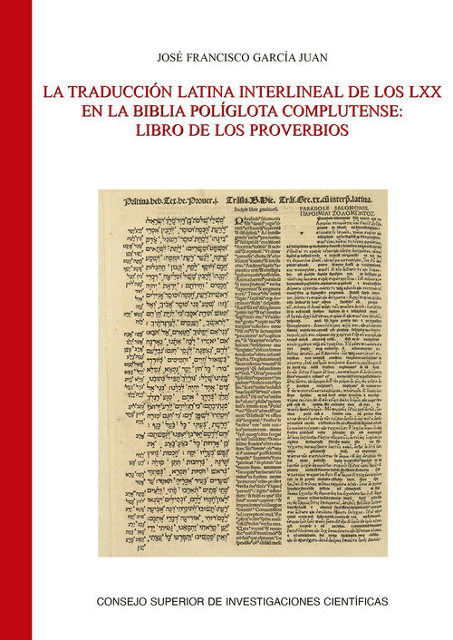 TRADUCCION LATINA INTERLINEAL DE LOS LXX EN LA BIBLIA POLIGL