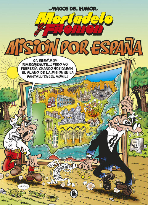 MAGOS DEL HUMOR 208.MORTADELO Y FILEMON. MISION POR ESPA�A!