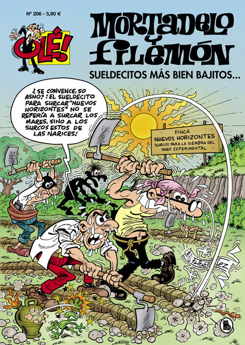 SUELDECITOS MAS BIEN BAJITOS... (OLE! MORTADELO 206)
