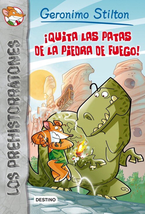 QUITA LAS PATAS DE LA PIEDRA DE FUEGO-PREHISTORRATONES 1