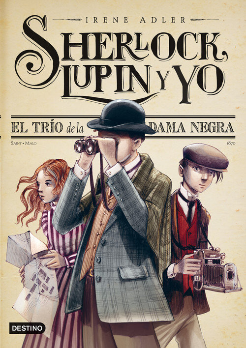 TRIO DE LA DAMA NEGRA,EL (SHERLOCK,LUPIN Y YO 1)
