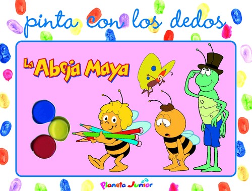 ABEJA MAYA. PINTA CON LOS DEDOS, LA