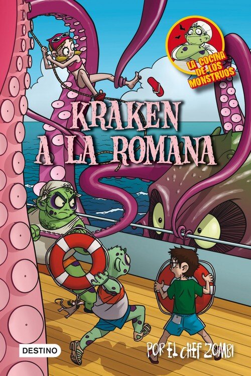 KRAKEN A LA ROMANA-COCINA MONSTRUOS 5