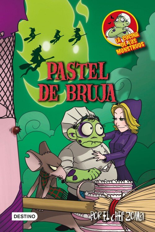 PASTEL DE BRUJA-LA COCINA DE LOS MONSTRUOS 6