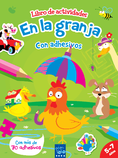 ACTIVIDADES ADHESIVOS 1 EN LA GRANJA