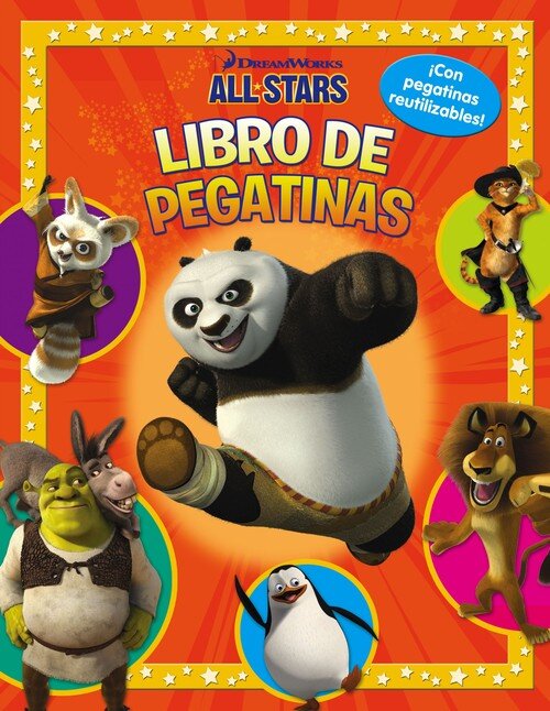 DREAMWORKS.ALL STARS.LIBRO DE PEGATINAS