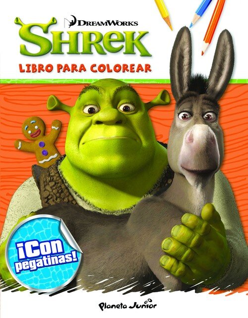 SHREK.LIBRO DE COLOREAR