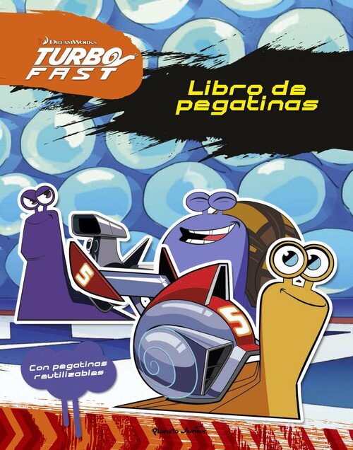 TURBO FAST.LIBRO DE PEGATINAS