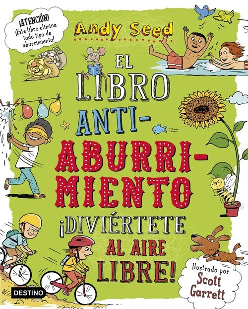 LIBRO ANTIABURRIMIENTO, EL. IDIVIERTETE AL AIRE LIBRE!