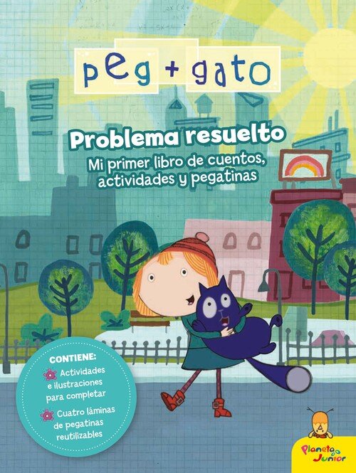 PEG + GATO. PROBLEMA RESUELTO. LIBRO DE CUENTOS, ACTIVIDADES