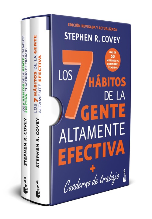 ESTUCHE LOS 7 HABITOS DE LA GENTE ALTAMENTE EFECTIVA + CUADE