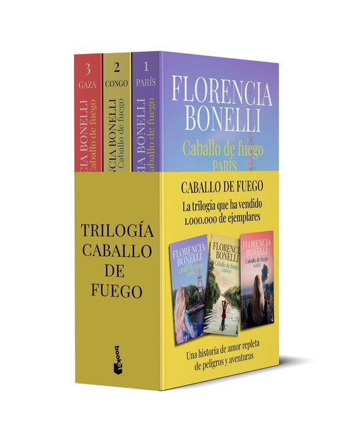 PACK TRILOGIA CABALLO DE FUEGO