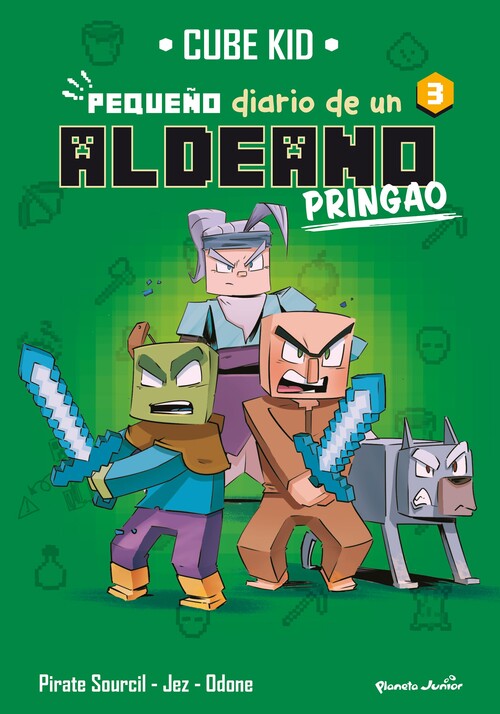 MINECRAFT. PEQUE�O DIARIO DE UN ALDEANO PRINGAO 3