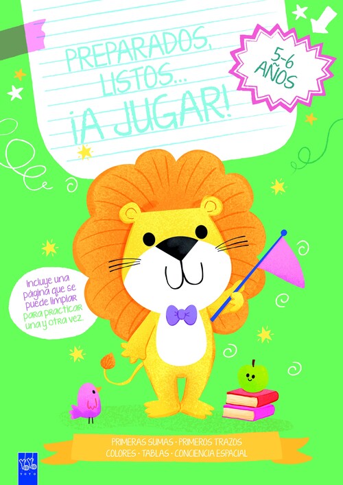 PREPARADOS, LISTOS... �A JUGAR! 5-6 A�OS VERDE