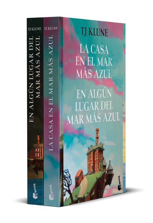 PACK LA CASA EN EL MAR MAS AZUL + EN ALGUN LUGAR MAR MAS AZU