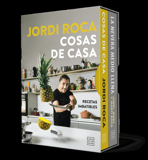 ESTUCHE COSAS DE CASA + LA NEVERA MEDIO LLENA