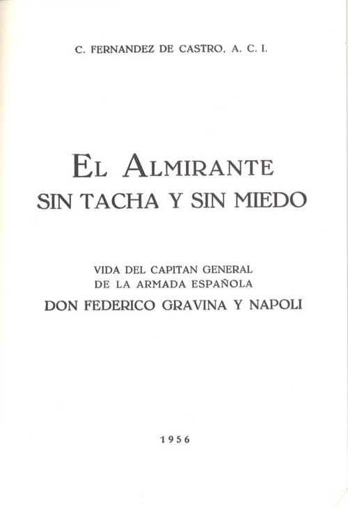 ALMIRANTE SIN TACHA Y SIN MIEDO, EL