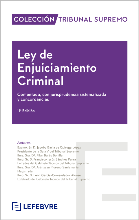 LEY DE ENJUICIAMIENTO CRIMINAL 11 EDICION COMENTADO