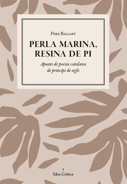 PERLA MARINA, RESINA DE PI