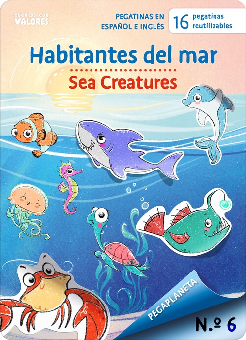PEGAPLANETA 6. HABITANTES DEL MAR - SEA CREATURES