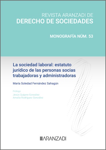SOCIEDAD LABORAL, LA: ESTATUTO JURIDICO DE LAS PERSONAS SOCI