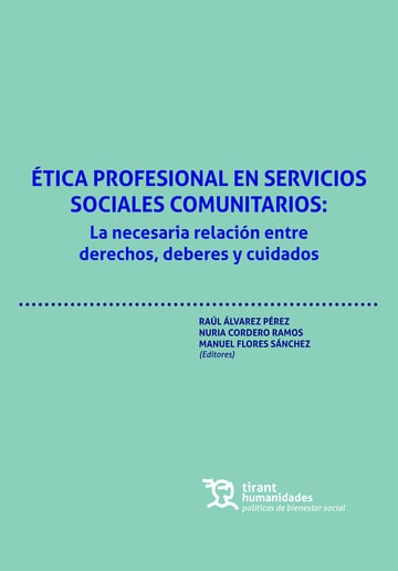 ETICA PROFESIONAL EN SERVICIOS SOCIALES COMUNITARIOS