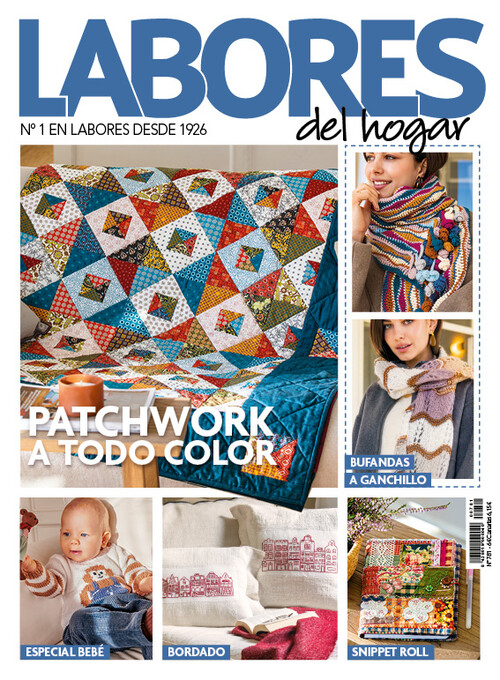 REVISTA LABORES #781 / PATCHWORK A TODO COLOR