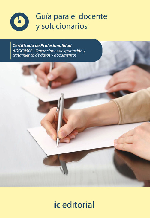 OPERACIONES DE GRABACION Y TRATAMIENTO DE DATOS Y DOCUMENTOS