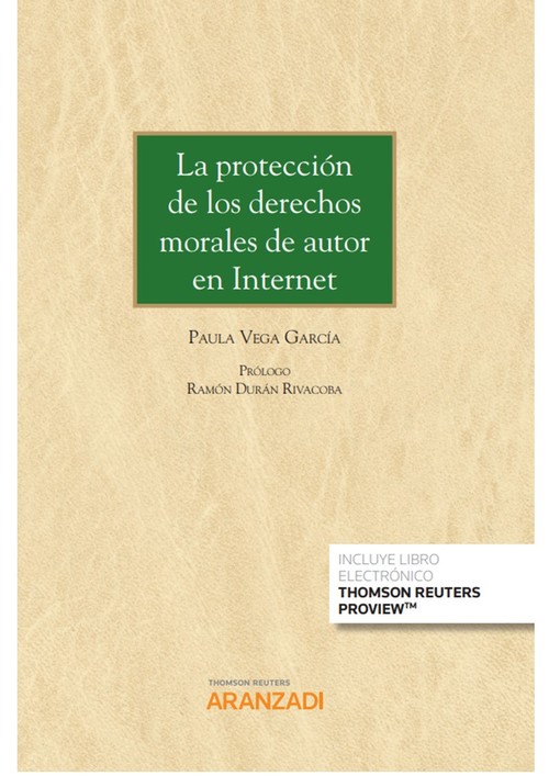 PROTECCION DE LOS DERECHOS MORALES DE AUTOR EN INTERNET (PAP