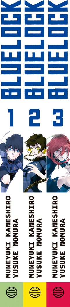 SHONEN STARTER SET BLUE LOCK N� 1+2+3