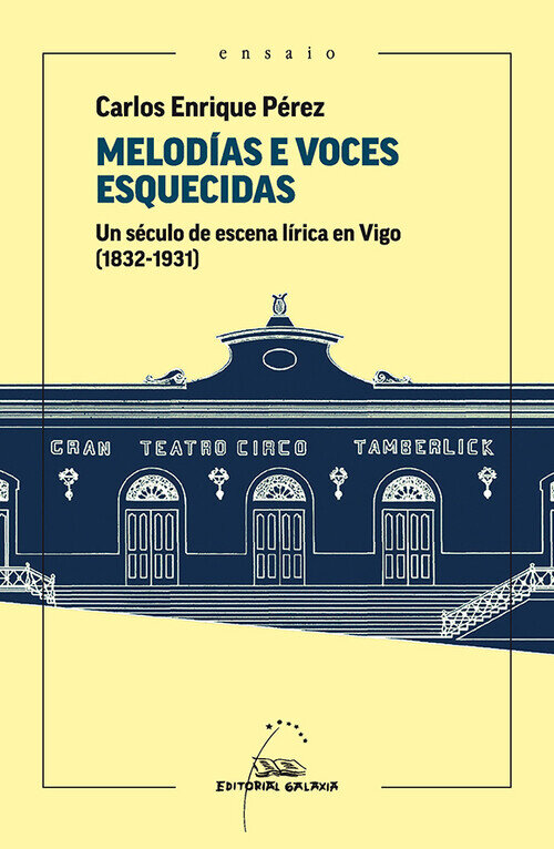MELODIAS E VOCES ESQUECIDAS. UN SECULO DE ESCENA LIRICA EN V