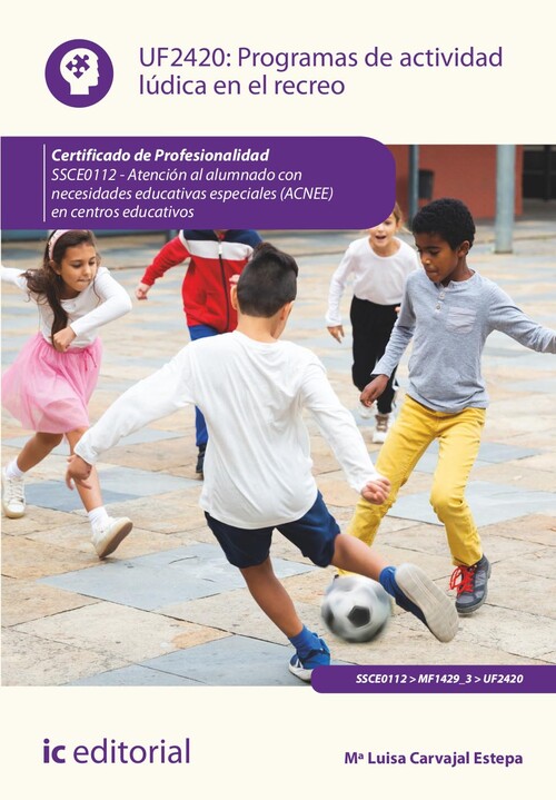PROGRAMAS DE ACTIVIDAD LUDICA EN EL RECREO. SSCE0112 - ATENC