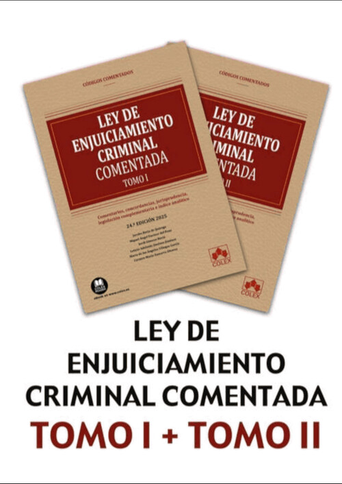 LEY DE ENJUICIAMIENTO CRIMINAL 2025 - CODIGO COMENTADO