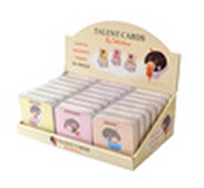 EXPOSITOR TALENT CARDS CON 21 LIBROSJUEGOS