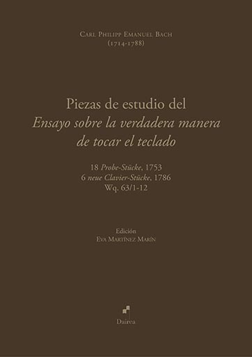 PIEZAS DE ESTUDIO DEL ENSAYO SOBRE LA VERDADERA MANERA DE TO