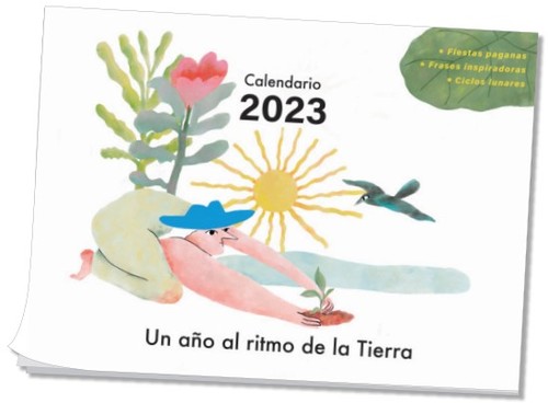 CALENDARIO PARED 2023 - UN AÑO AL RITMO DE LA TIERRA