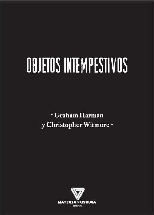 OBJETOS INTEMPESTIVOS