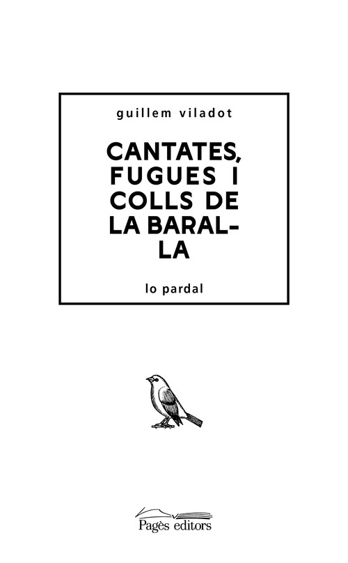 CANTATES, FUGUES I COLLS DE LA BARALLA