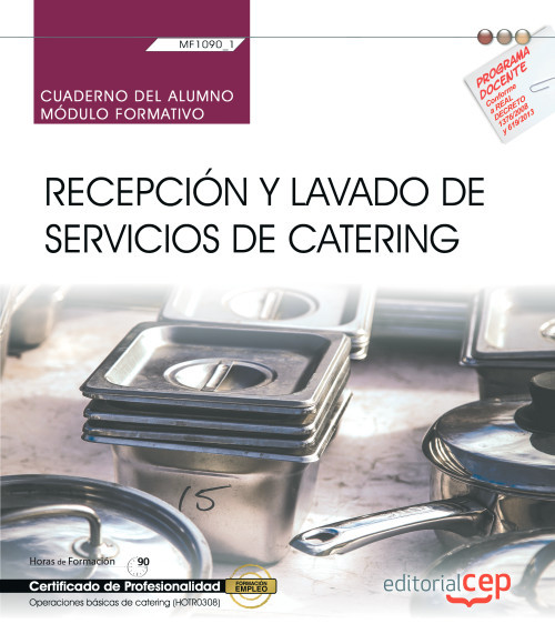 CUADERNO DEL ALUMNO, RECEPCION Y LAVADO DE SERVICIOS DE CATE