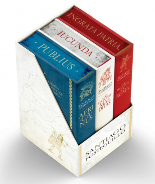 ESTUCHE TRILOGIA AFRICANUS (ED. LIMITADA CON CANTOS TINTADO