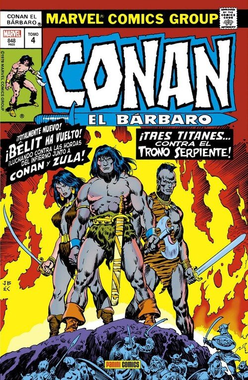 CONAN EL BARBARO. LA ETAPA MARVEL ORIGI