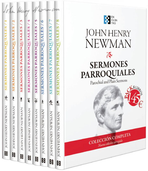 SERMONES PARROQUIALES (PACK 8 LIBROS)