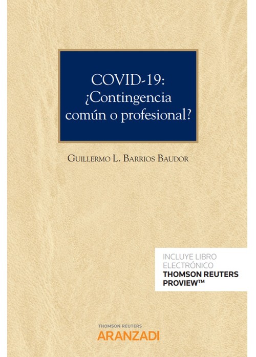 COVID-19: CONTINGENCIA COM�N O PROFESIONAL? (PAPEL + E-BOOK)