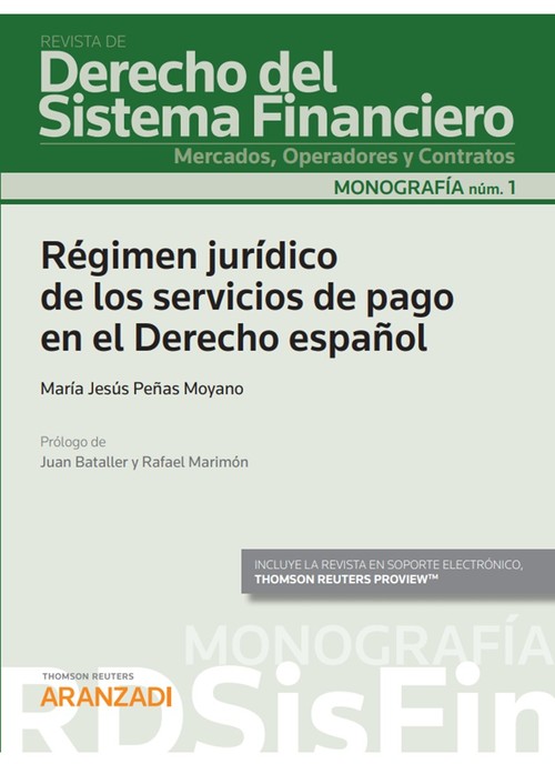 REGIMEN JURIDICO DE LOS SERVICIOS DE PAGO EN EL DERECHO ESPA