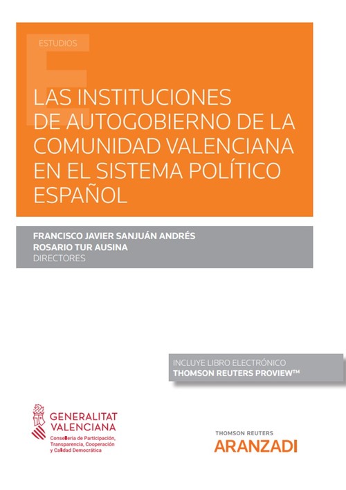 INSTITUCIONES DE AUTOGOBIERNO DE LA COMUNIDAD VALENCIANA EN