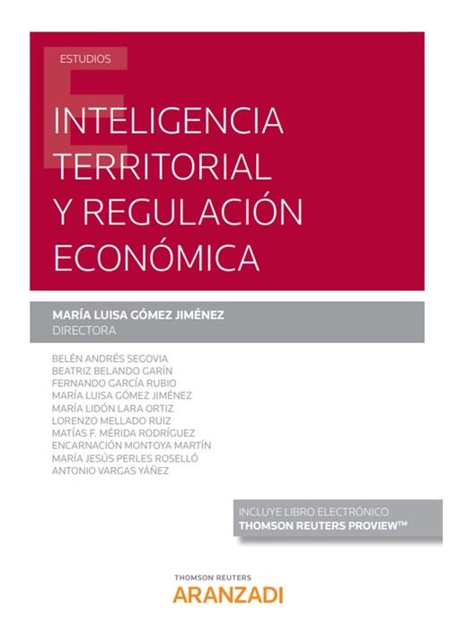 INTELIGENCIA TERRITORIAL Y REGULACION ECONOMICA (PAPEL + E-B