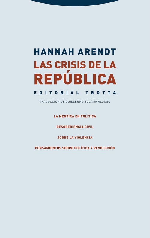 CRISIS DE LA REPUBLICA, LAS