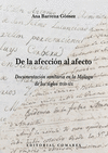 DE LA AFECCION AL AFECTO