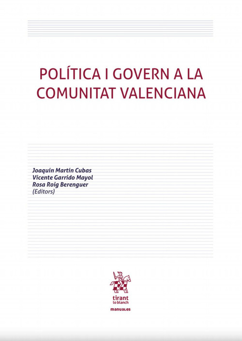 POLITICA I GOVERN A LA COMUNITAT VALENCIANA